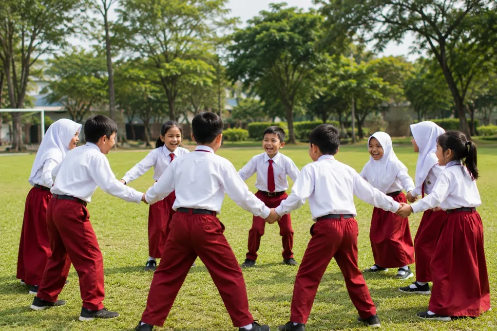 Serunya Outbound Siswa Kelas VII Madrasia, Belajar Karakter Lewat Pengalaman di Alam